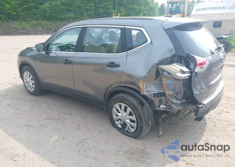 2016 Nissan Rogue S из США, поврежденный, VIN JN8AT2MV2GW134873